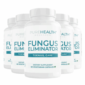 PureHealth Research Fungus Eliminator – All-Natural Formula for Healthy Nails, Skin & Immunity | 240 Capsules (5 PACK)